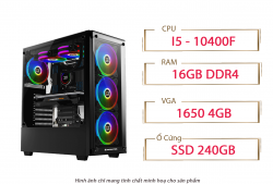 PC QA Gaming 17 Intel Core I5 10400F GTX 1650 4GB Ram 16GB 240GB SSD