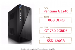 PC QA Gaming 02 Intel Pentium G3240 GT 730 2GBD5 Ram 8GB 120GB SSD