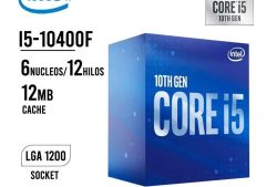 CPU Intel Core i5-10400F (Up to 4.30 GHz, 6 nhân luồng 12, 12M Cache, Socket 1200)