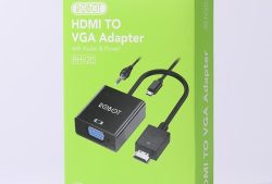 Cáp chuyển đổi HDMI to VGA ROBOT RHV10 Black