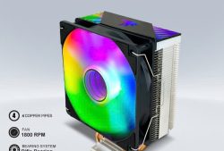 Tản Nhiệt Khí CPU VSP Cooler V4 Plus (Trắng,Đen)