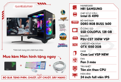 PC QA GMM03-I5 4590/RAM 8GB/SSD 128GB/GTX 1050 2GB