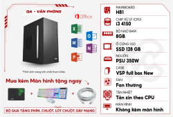 PC GAMING QA – VĂN PHÒNG – i3 4150/RAM 8GB/SSD 128GB